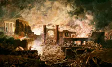 Roman Battle Scene 19th century(?)