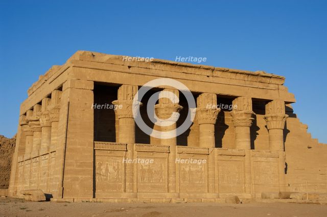 Roman Birth House of Mammisi, Temple complex, Dendera, Egypt, 2019.  Creator: LTL.