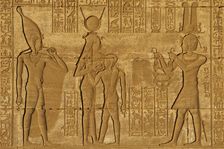 Roman Birth House of Mammisi, Temple complex, Dendera, Egypt, 68-117 AD. Creator: Unknown