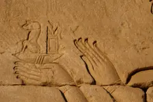 Roman Birth House of Mammisi, Temple complex, Dendera, Egypt, 68-117 AD. Creator: Unknown