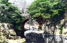 Roman bridge at Bettws-y-Coed, Gwynedd, 1926.Artist: Cavenders Ltd