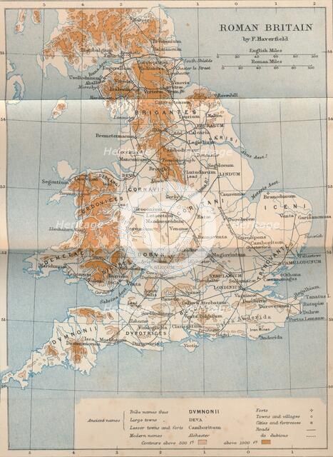 'Roman Britain', 1902. Artist: FS Weller.