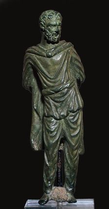 Roman bronze of a Gaulish prisoner