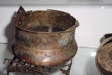 Roman bronze cooking-pot