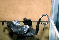 Roman bronze horse-shoes or Hippo-sandals Rheims Museum, c1st-2nd century