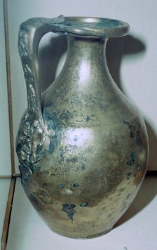 Roman bronze jug