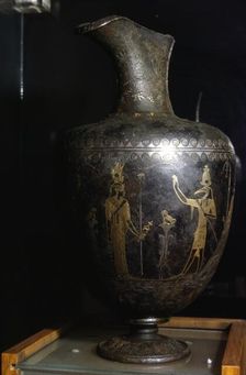Roman Bronze Jug. National Museum, Budapest