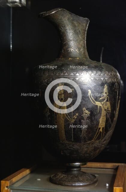 Roman Bronze Jug. National Museum, Budapest. Artist: Unknown.