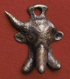 Roman bronze phallic amulet, 2nd century