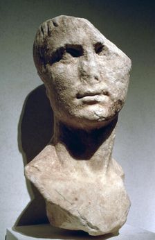 Roman bust, possibly of Agrippa