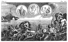 Roman god Neptune, 18th century