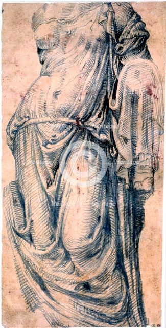 'Roman goddess, Venus Genetrix', c1518-1574 . Artist: Maerten van Heemskerck