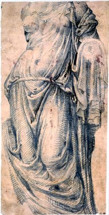 Roman goddess, Venus Genetrix c1518-1574 . Artist: Maerten van Heemskerck