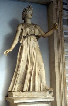 Roman goddess Juno, wife and sister of Jupiter, Queen of Heaven