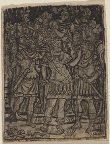 Roman General Addressing His Troops, c. 1510/1530. Creator: Unknown