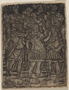 Roman General Addressing His Troops, c. 1510/1530. Creator: Unknown