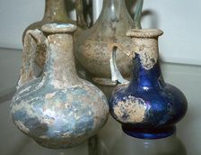 Roman glass bottles