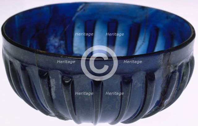 Roman Glass Bowl. Creator: Unknown.