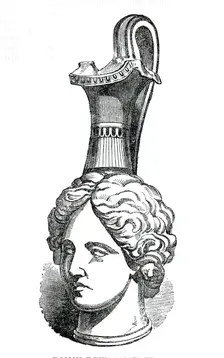Roman Drinking Vase, 1850. Creator: Unknown