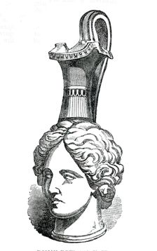 Roman Drinking Vase, 1850. Creator: Unknown