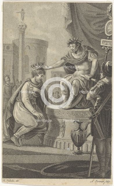 Roman Emperor Nero Crowned Tiridates I Of Armenia, 1804.