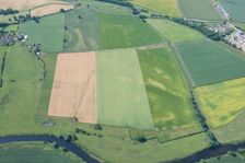 Roman fort and Neolithic henge monument west of Newton Kyme, North Yorkshire, 2015. Creator: Historic England