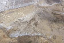 Roman fort, fortlets, camps and a medieval settlement and chapel, Chew Green, Northumberland, 2015. Creator: Historic England