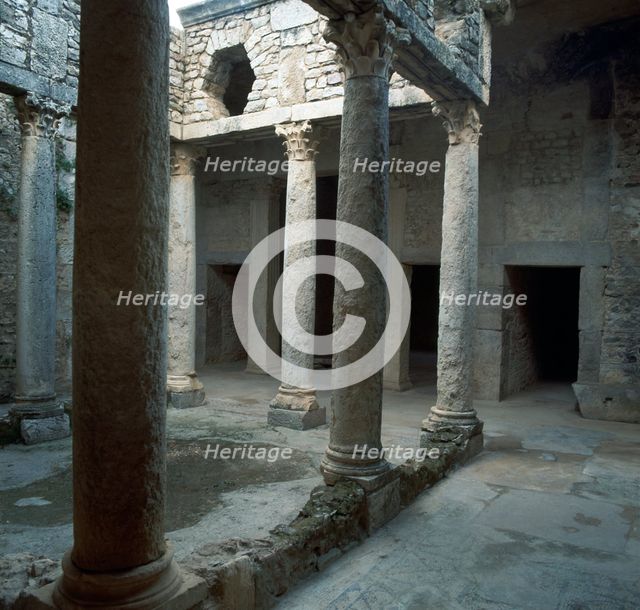 Roman house built below ground level, 2nd century BC. Artist: Unknown