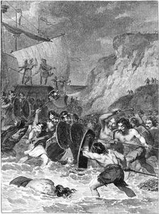 Roman invasion of Britain, 55-54 BC (c1820)