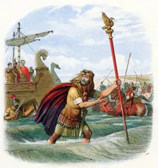 Roman invasion of Britain, 1st century BC (1864)