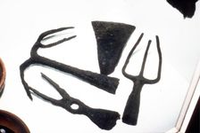 Roman Iron Agricultural Tools at Chatillon-Sur-Seine. France, c1st-2nd century