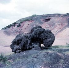 Roman iron ore workings, Forest of Dean, c1955. Creator: Arthur Charles Kirby Ware