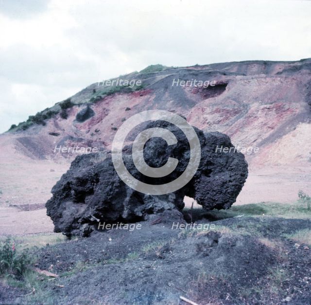 Roman iron ore workings, Forest of Dean, c1955.  Creator: Arthur Charles Kirby Ware.