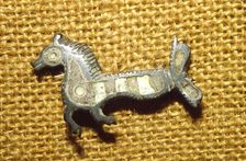 Roman jewellery detail Horse, Alesia, c1st century