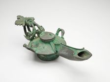 Roman Oil Lamp Found in Sri Lanka, c. 1st/2nd century. Creator: Unknown