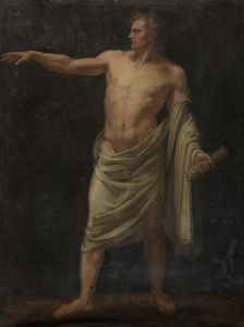 Roman Orator, 18th century. Creator: Anon