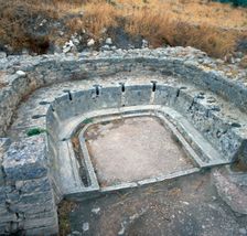 Roman latrine from Tunisia, c.3rd century BC