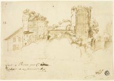 Roman Landscape, 1630. Creator: Possibly Bartholomeus Breenbergh (Dutch, 1598-1657