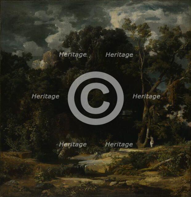 Roman Landscape, 1852. Artist: Böcklin, Arnold (1827-1901)