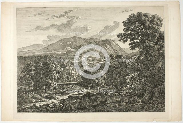 Roman Landscape, n.d. Creator: Hendrik Voogd.