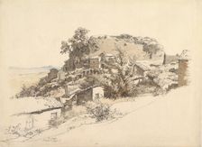 Roman Landscape near Rocca di Papa, 1866. Creator: Ernst Furchtegott Mohn