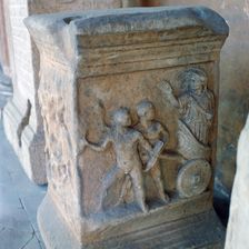 Roman marble carving