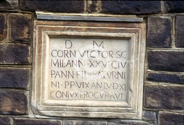 Roman memorial to Cornelius Victor, c1st-2nd century. Artist: Unknown.