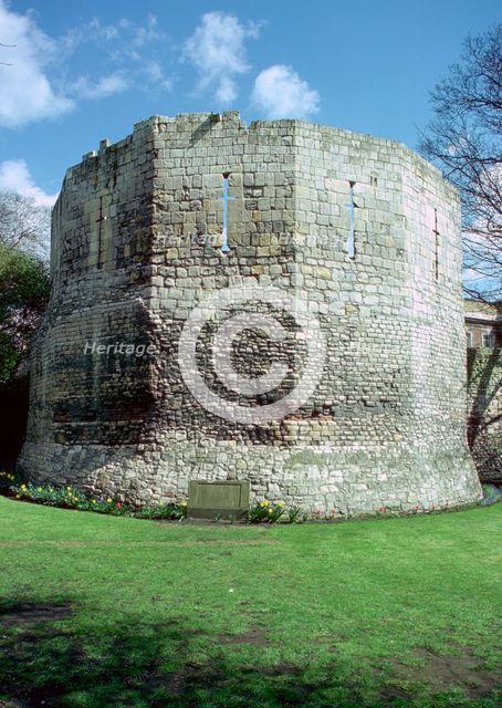 Roman Multangular temple, 3rd century. Artist: Unknown
