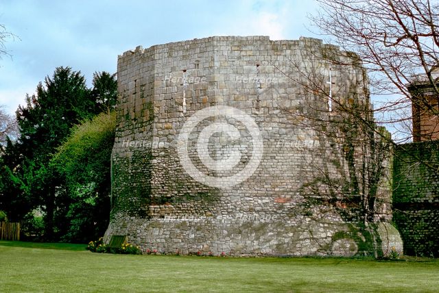 Roman multiangular tower, 3rd century.