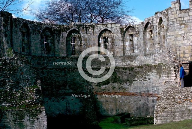 Roman multiangular tower, 3rd century. Artist: Unknown