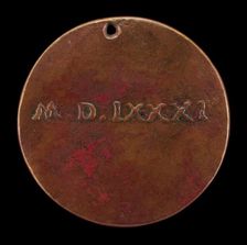 Roman Numeral Date 1581 [reverse], possibly 1581. Creator: Unknown