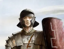 Roman soldier, c1st century, (c1990-2010). Artist: Paul Birkbeck