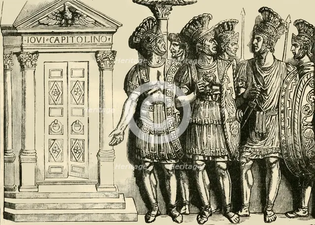 'Roman Soldiers', 1890.   Creator: Unknown.