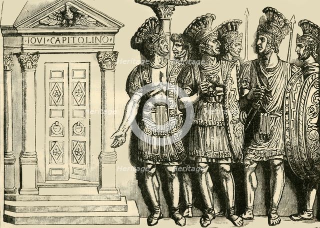 'Roman Soldiers', 1890.   Creator: Unknown.